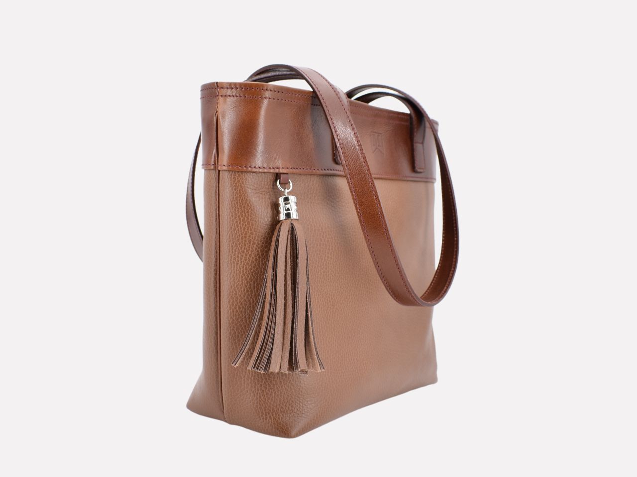 Sors, Italian leather tote bag designed and handcrafted by Riccardo Mancini