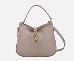 almataupe02202500 Alma, Italian leather handbag designed and handcrafted by Riccardo Mancini