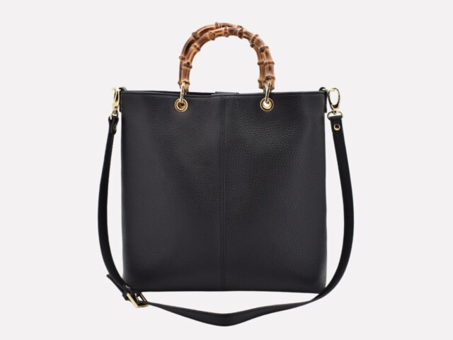 Galatea, Italian leather tote bag designed and handcrafted by Riccardo Mancini