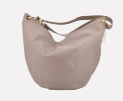 annonataupe02202500 Annona, Italian leather tote bag designed and handcrafted by Riccardo Mancini